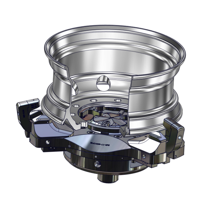 Multi-width arm precision turning fixture