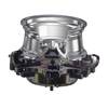 Six-slot positioning lathe fixture