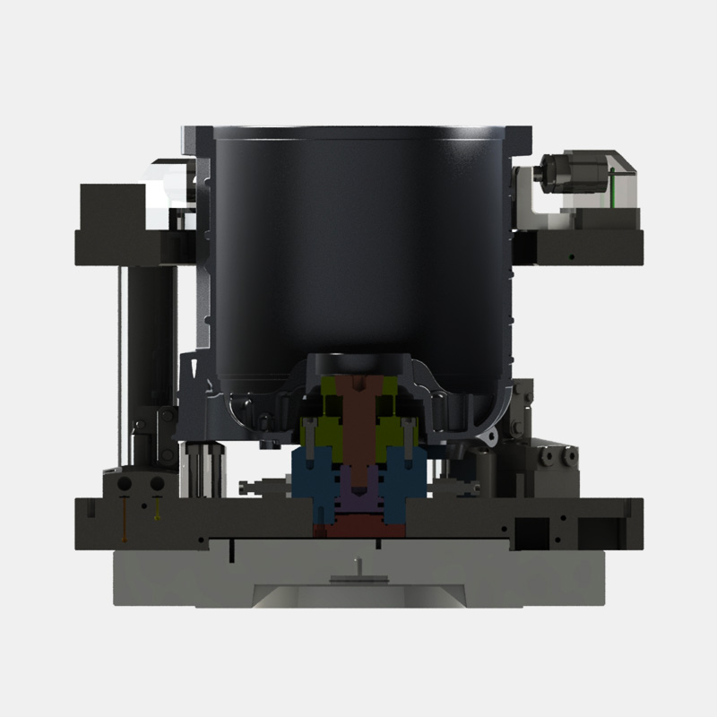 New energy motor housing fixture